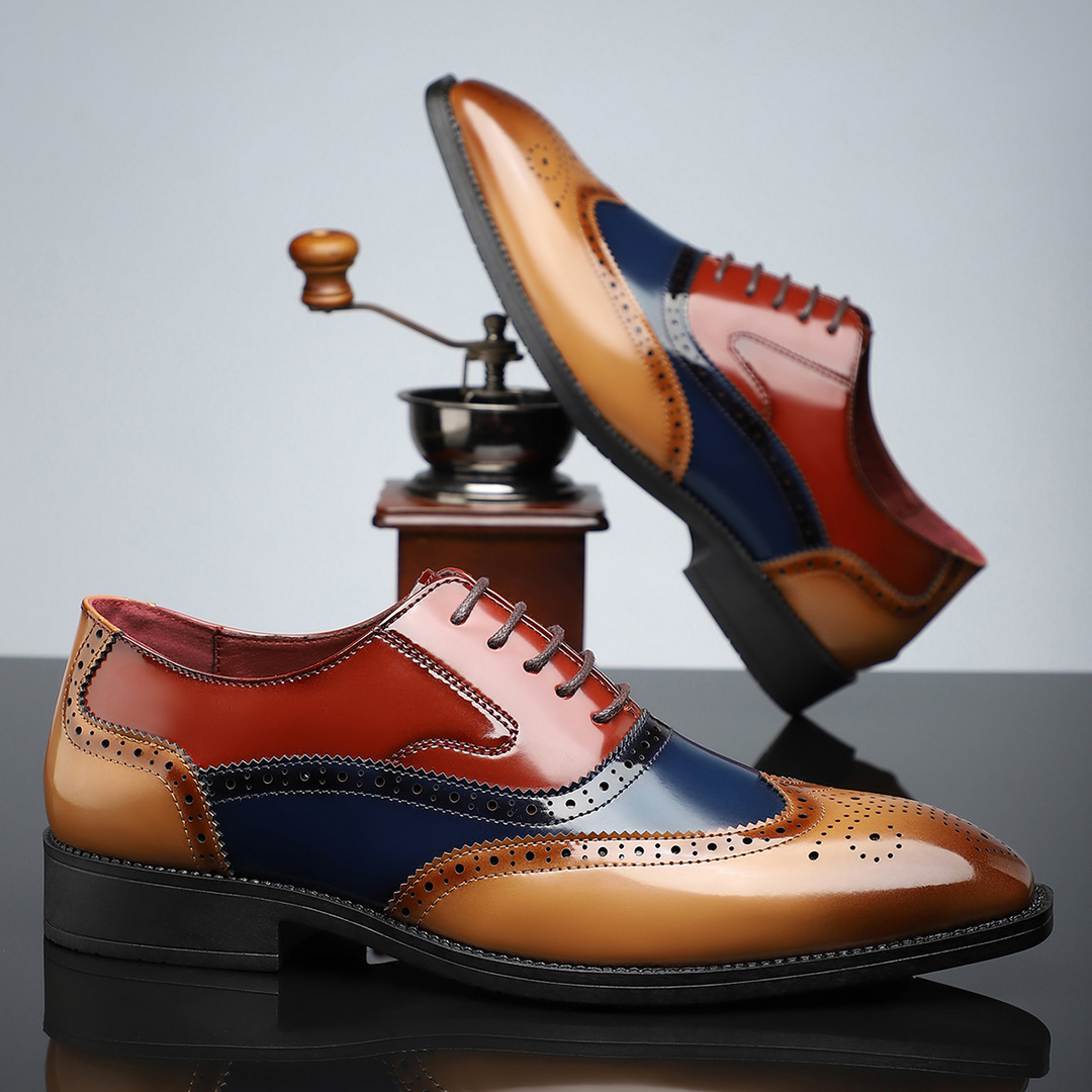 Hand Crafted Polished Oxfords – Ultra-Durable, Classic Dress Shoes
