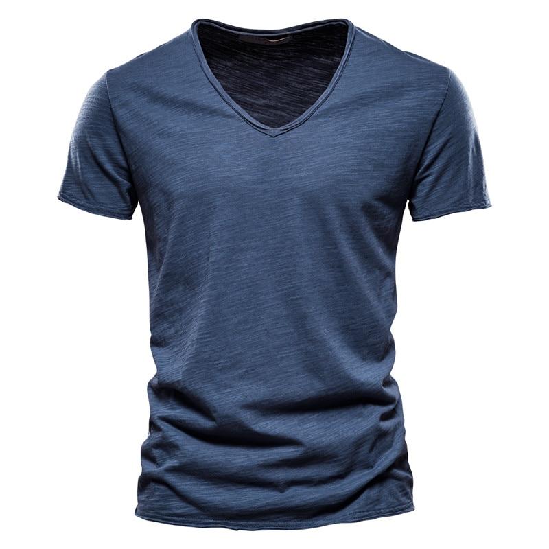 Pure Bamboo Cotton V-Neck Tee – Ultra-soft, 100% Bamboo Cotton T-shirt