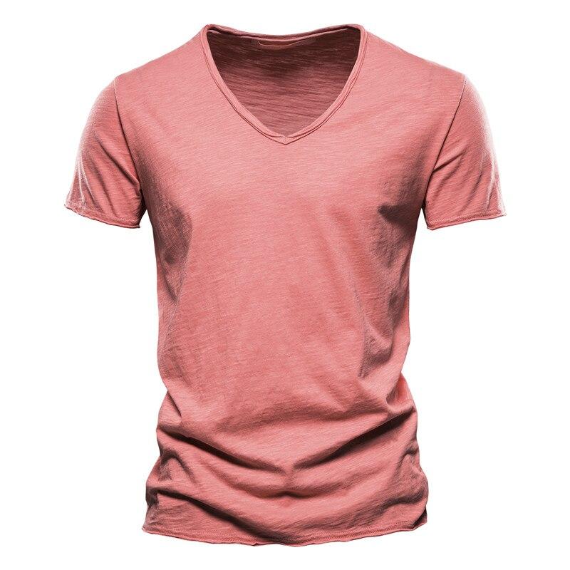 Pure Bamboo Cotton V-Neck Tee – Ultra-soft, 100% Bamboo Cotton T-shirt