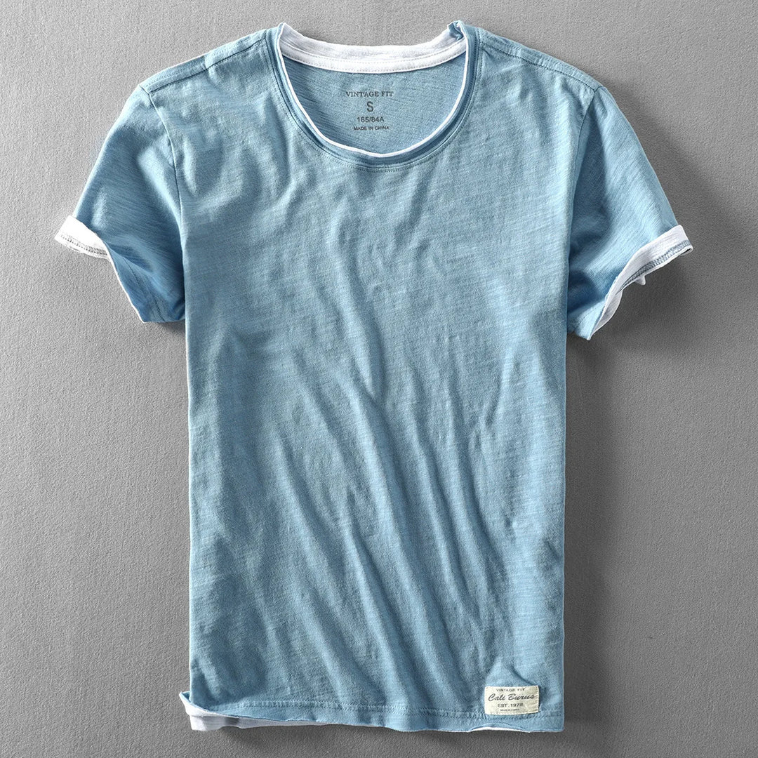 Men's 100% Pure Bamboo Cotton T-Shirt – Lightweight & Moisture-Wicking Tee