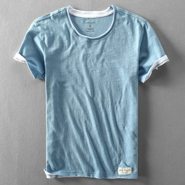 Men's 100% Pure Bamboo Cotton T-Shirt – Lightweight & Moisture-Wicking Tee