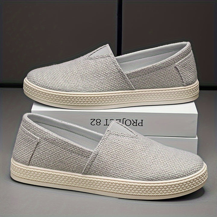 Ultra-Breathable Slip-on Shoes – Lightweight, Comfortable Knit Loafers