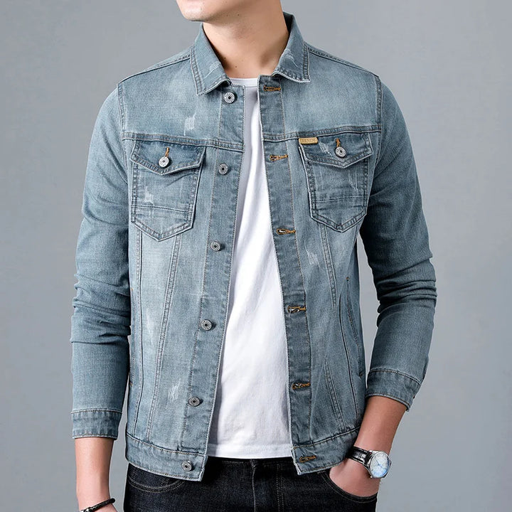 Hand Crafted Men’s Denim Jacket – Durable, Premium, Classic Jacket