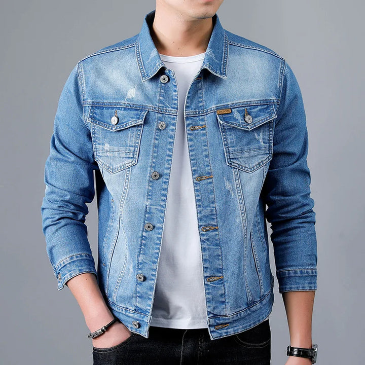 Hand Crafted Men’s Denim Jacket – Durable, Premium, Classic Jacket