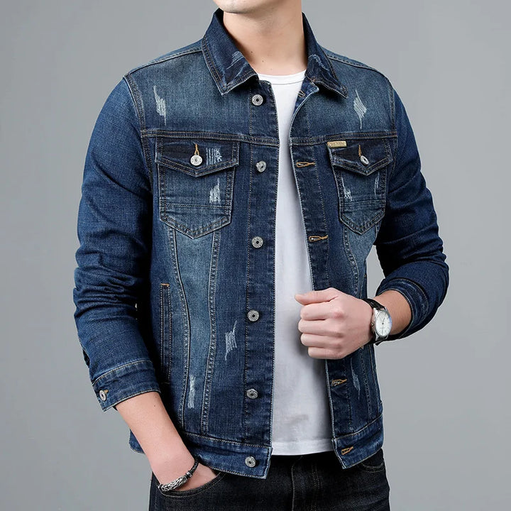 Hand Crafted Men’s Denim Jacket – Durable, Premium, Classic Jacket