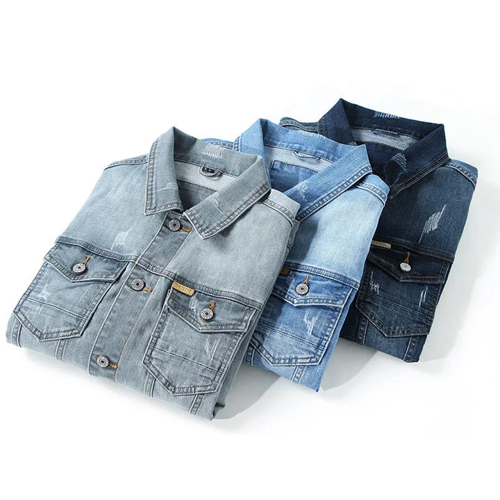 Hand Crafted Men’s Denim Jacket – Durable, Premium, Classic Jacket