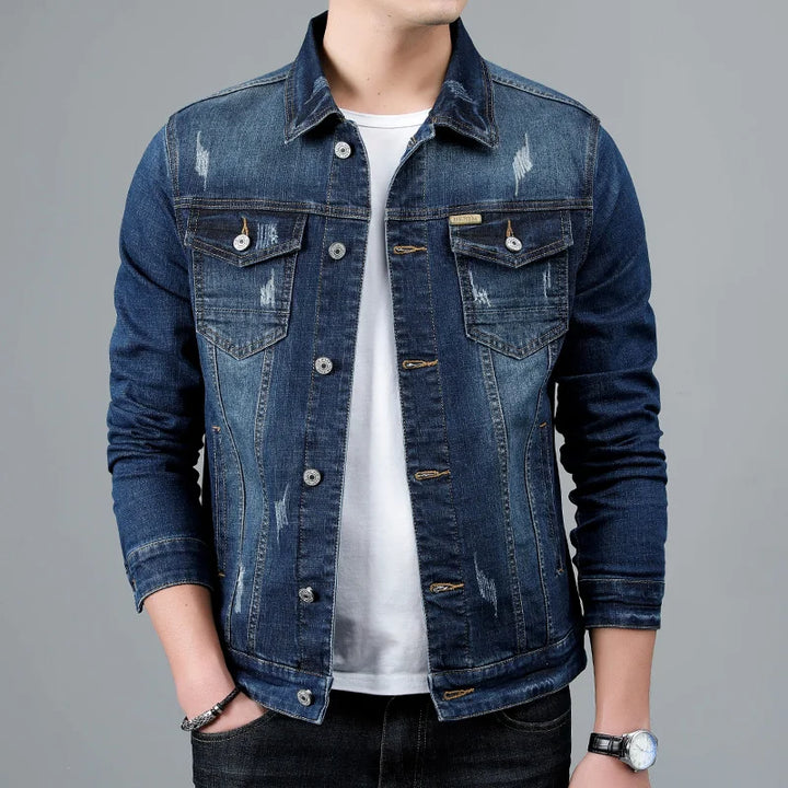 Hand Crafted Men’s Denim Jacket – Durable, Premium, Classic Jacket