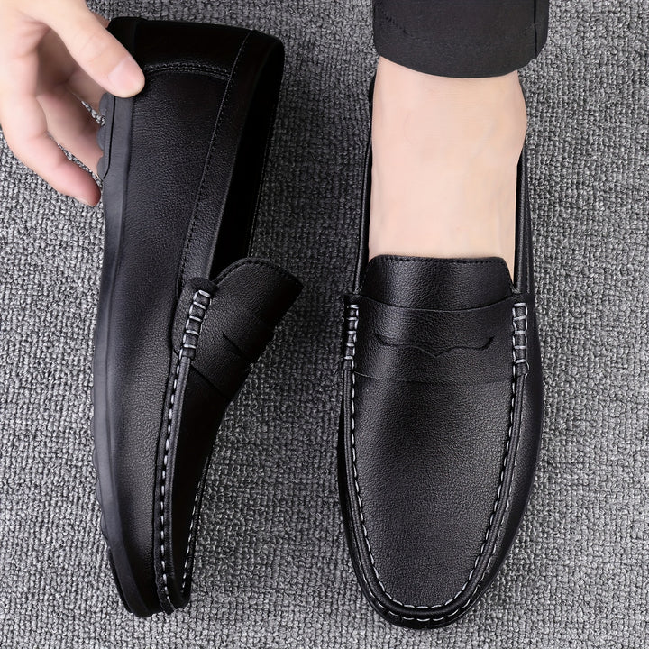 Men’s Classic Slip-on Loafers – Comfortable Sole, Lightweight Everyday Wear