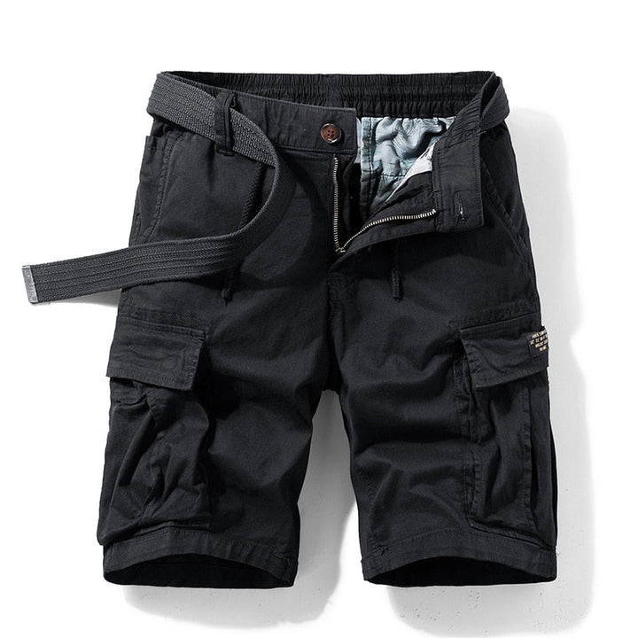 Ultra-Durable Cargo Cotton Shorts – Multi-Pocket, Utility Shorts