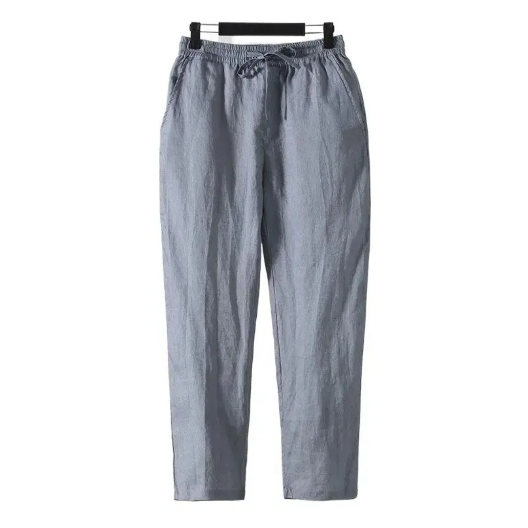 Men's Classic Relaxed Linen Pants – Ultra-Light, Breathable Trousers