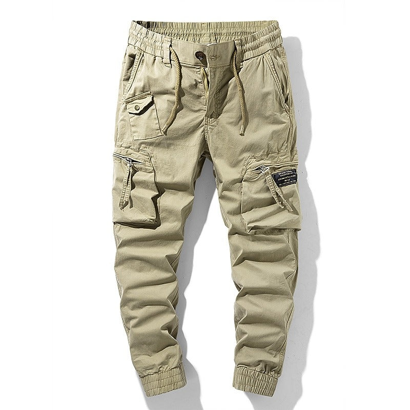 Ultra-Durable 100% Cotton Cargo Trousers – Multi-Pocket, Utility Cargo Pants