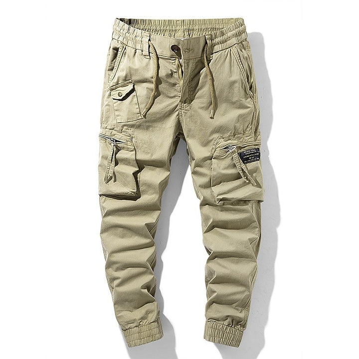 Ultra-Durable 100% Cotton Cargo Trousers – Multi-Pocket, Utility Cargo Pants