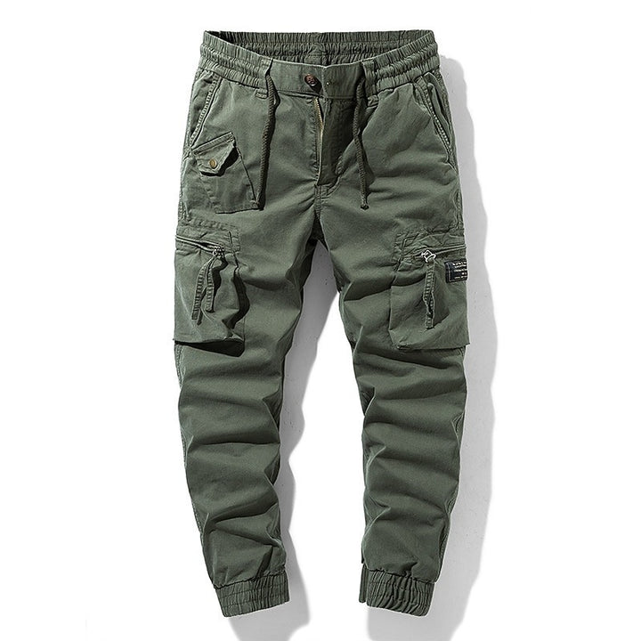 Ultra-Durable 100% Cotton Cargo Trousers – Multi-Pocket, Utility Cargo Pants