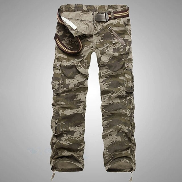 Classic 100% Pure Cotton Tactical Cargo Pants – Multi-Pocket, Ultra Dailywear Cargo Trouser