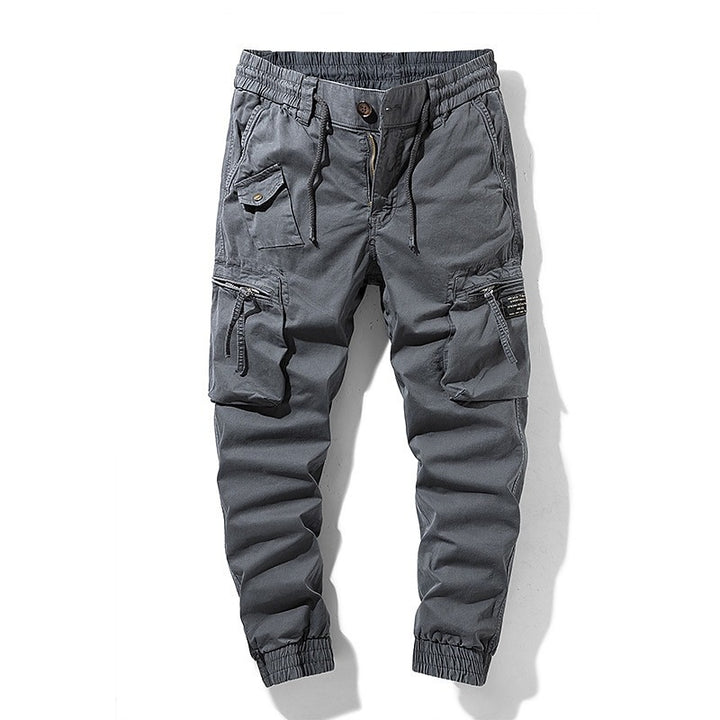 Ultra-Durable 100% Cotton Cargo Trousers – Multi-Pocket, Utility Cargo Pants