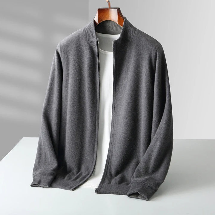 Men's Classic Cashmere Knit Cardigan – Super Cozy, Ultra-Soft Cardigan