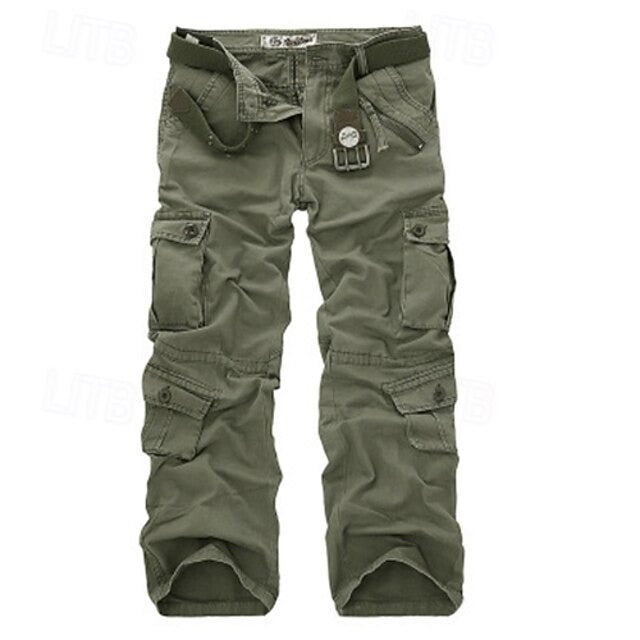 Classic 100% Pure Cotton Tactical Cargo Pants – Multi-Pocket, Ultra Dailywear Cargo Trouser