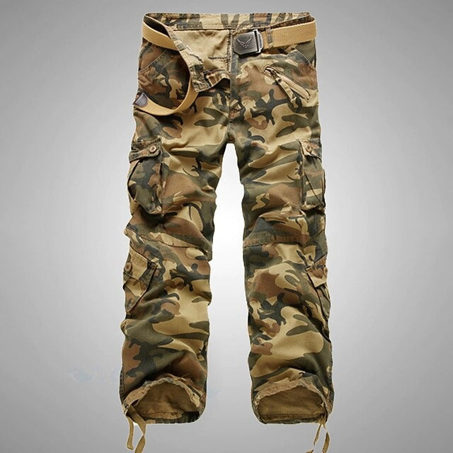Classic 100% Pure Cotton Tactical Cargo Pants – Multi-Pocket, Ultra Dailywear Cargo Trouser