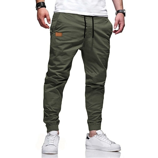 Men's Cotton Blend Lightweight Joggers – Relaxed-Fit, Training Jogger