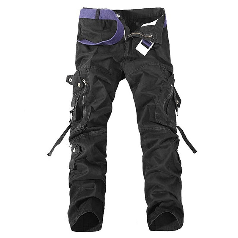 Men’s 100% Cotton Tactical Cargo Pants – Ultra-Durable, Multipocket Utility Pants