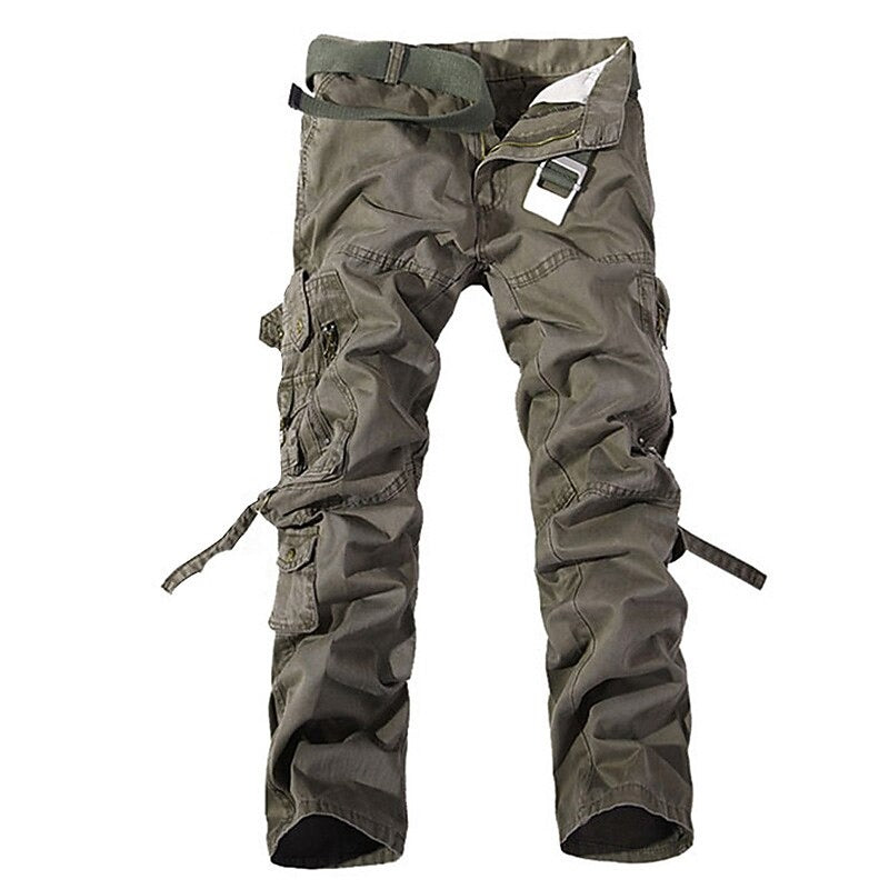 Men’s 100% Cotton Tactical Cargo Pants – Ultra-Durable, Multipocket Utility Pants