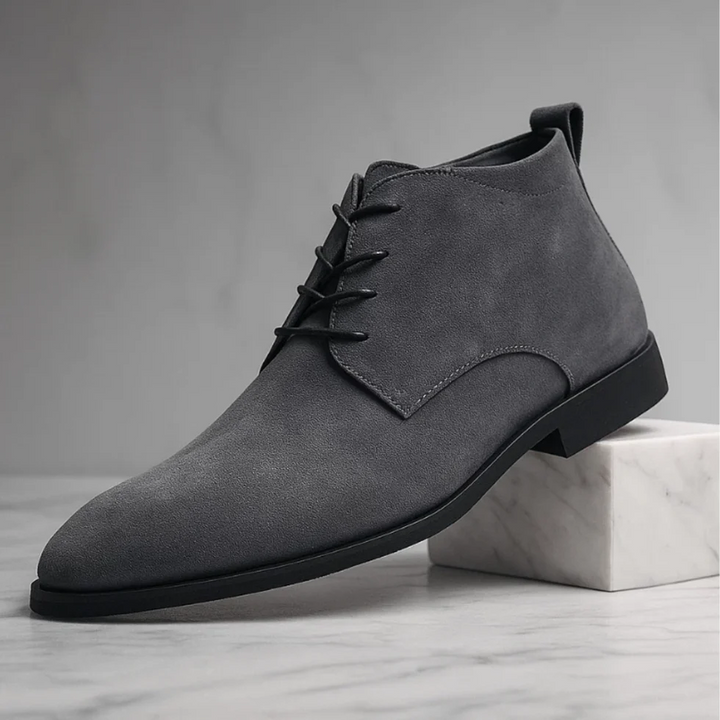 Men's Classic Suede Chukka Boots – Ultra-Durable, Supple Suede Boots