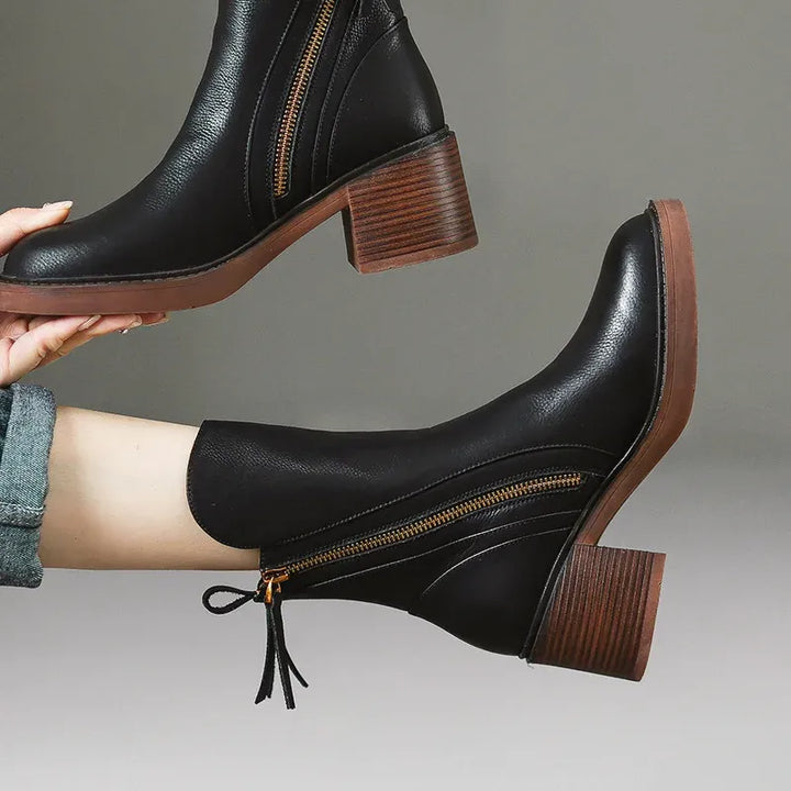 Aira Leather Boots