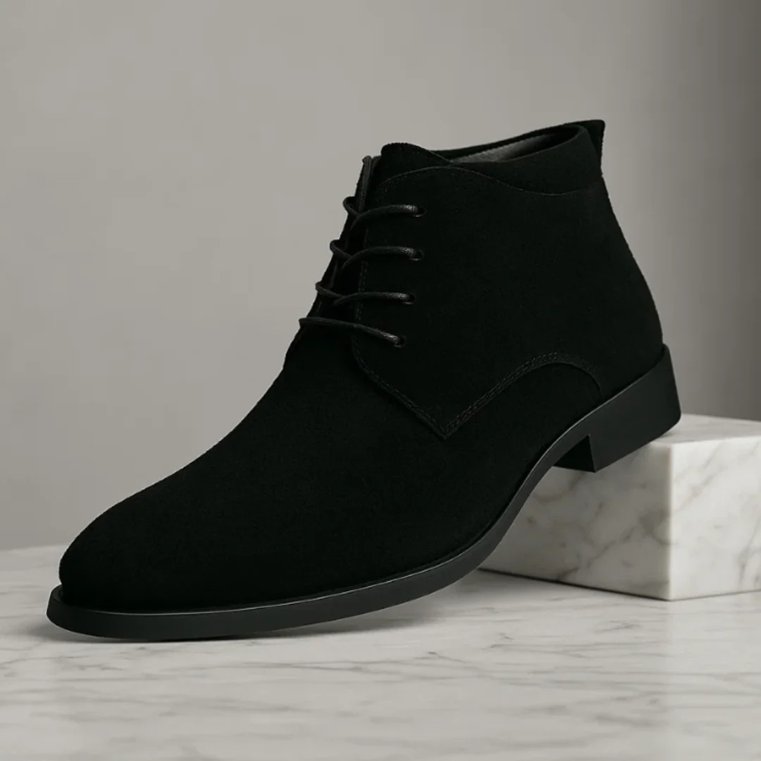Men's Classic Suede Chukka Boots – Ultra-Durable, Supple Suede Boots