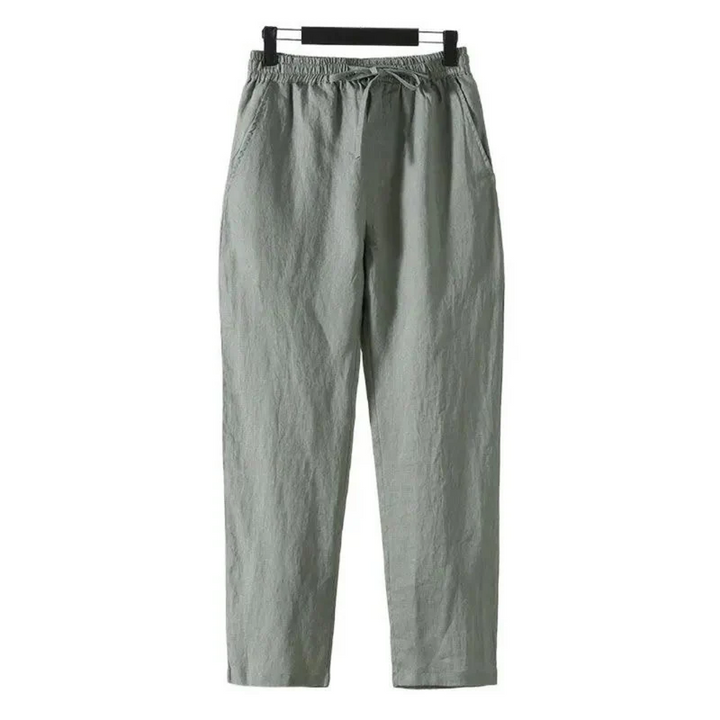 Men's Classic Relaxed Linen Pants – Ultra-Light, Breathable Trousers