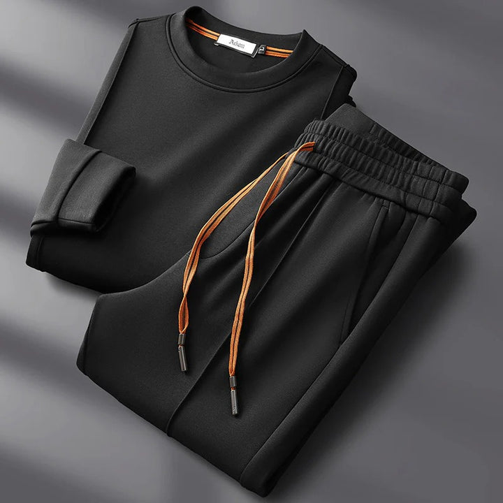 Men's Classic Silk-Cotton Lounge Set – Ultra Light, Silk-Soft Dailywear Set