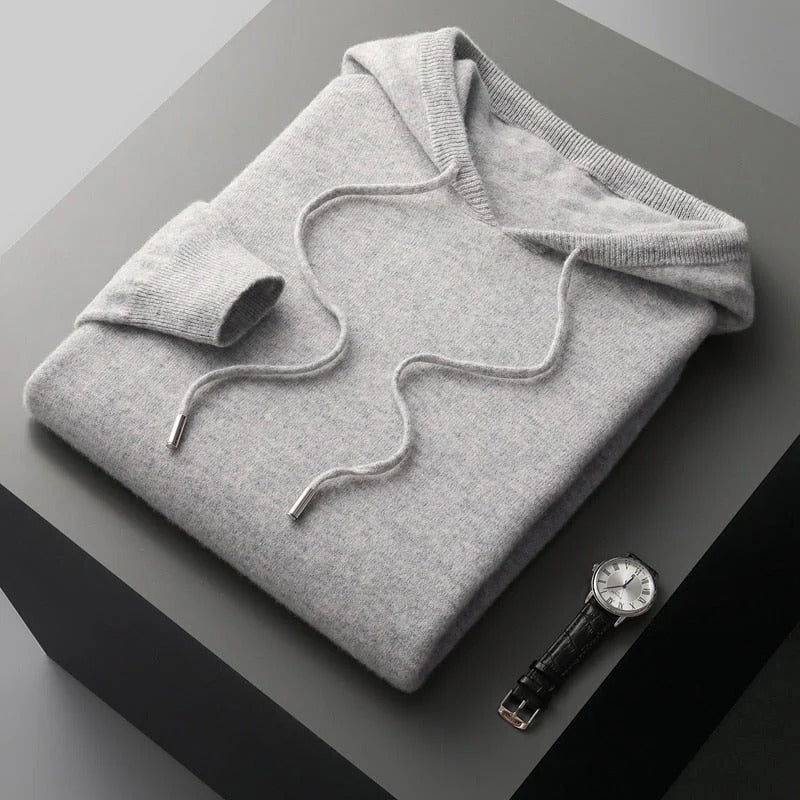 Classic Pure Merino Wool Hoodie – Ultra-Light, Soft Touch Hoodie