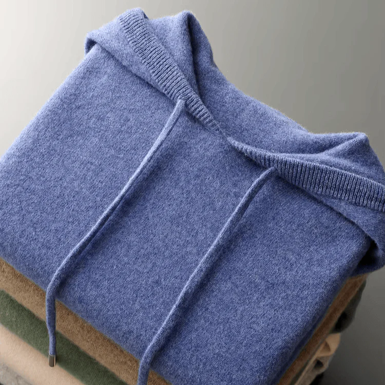 Classic Pure Merino Wool Hoodie – Ultra-Light, Soft Touch Hoodie