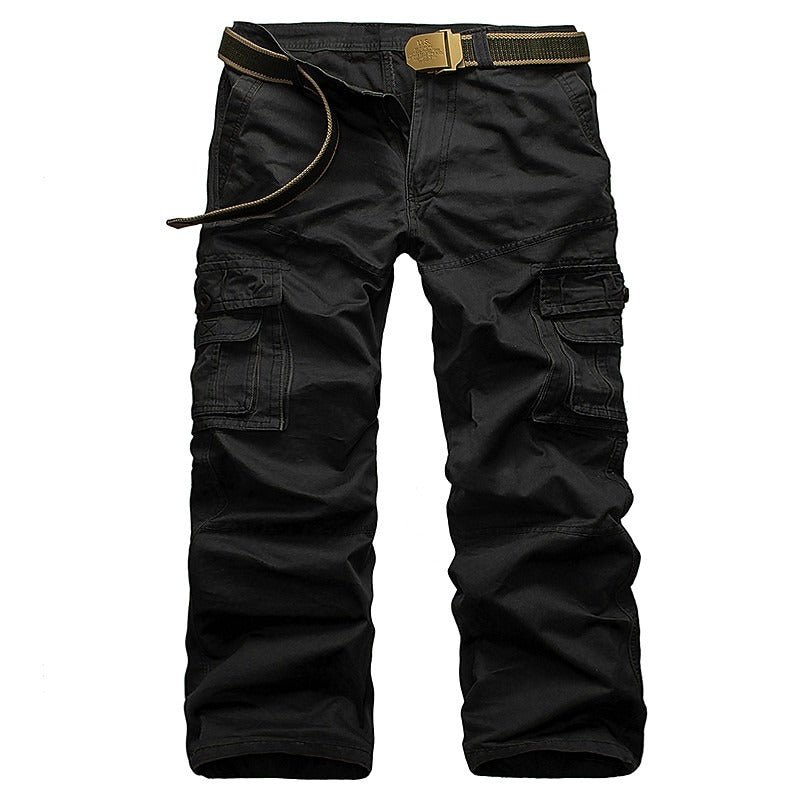Men’s 100% Cotton Tactical Cargo Pants – Ultra-Durable, Multi-Pocket Utility Pants