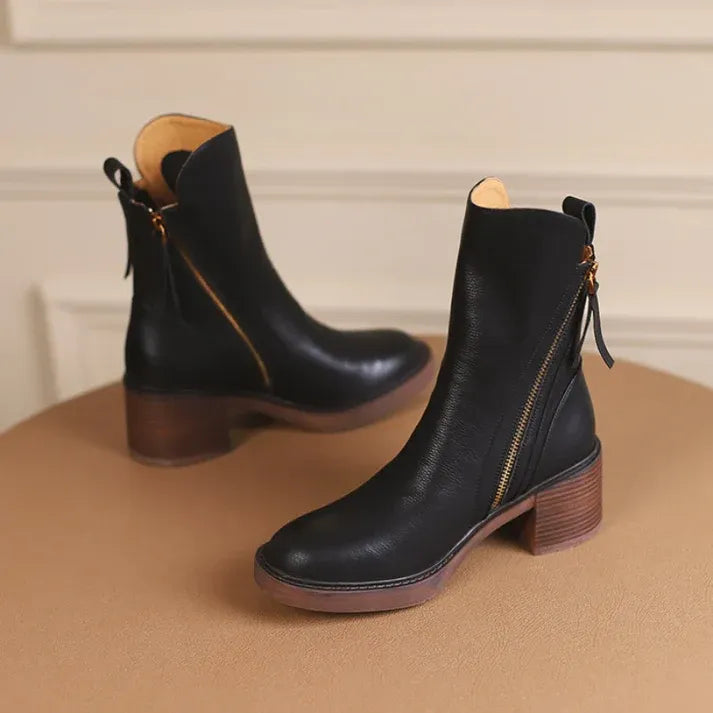 Aira Leather Boots