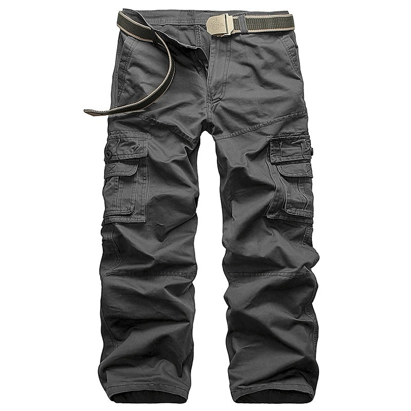 Men’s 100% Cotton Tactical Cargo Pants – Ultra-Durable, Multi-Pocket Utility Pants