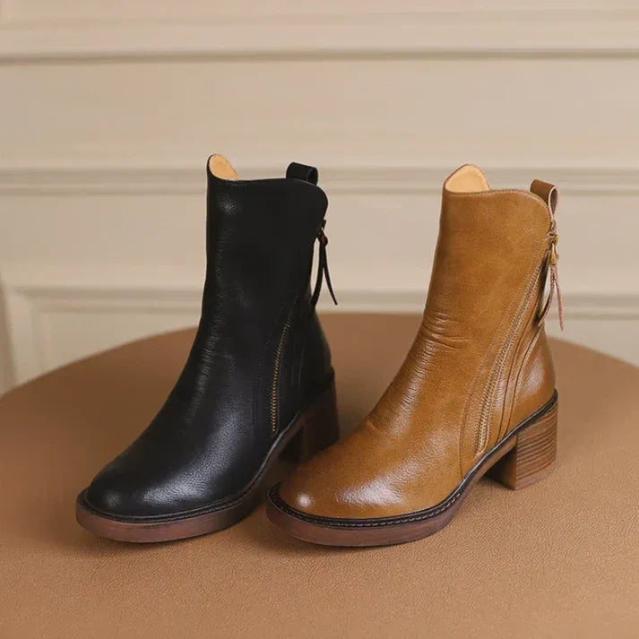 Aira Leather Boots