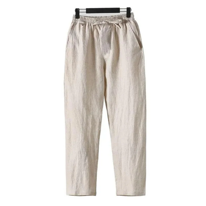 Men's Classic Relaxed Linen Pants – Ultra-Light, Breathable Trousers