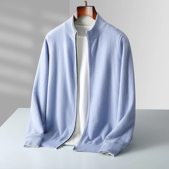 Men's Classic Cashmere Knit Cardigan – Super Cozy, Ultra-Soft Cardigan